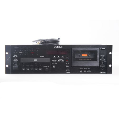 Denon DN-T625 Professional CD & Cassette Player/Recorder (Tape Pause Button Issue) front2