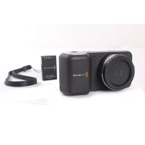 Blackmagic Pocket Cinema Camera w/ EN-EL20 Mini Battery and Wrist Strap in Original Box (NO LENS) main