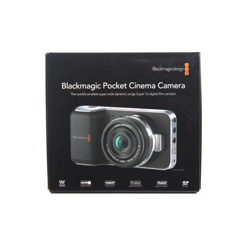 Blackmagic Pocket Cinema Camera w/ EN-EL20 Mini Battery and Wrist Strap in Original Box (NO LENS) box2