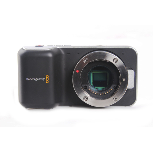 Blackmagic Pocket Cinema Camera w/ EN-EL20 Mini Battery and Wrist Strap in Original Box (NO LENS) front3