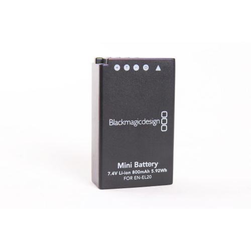 Blackmagic Pocket Cinema Camera w/ EN-EL20 Mini Battery and Wrist Strap in Original Box (NO LENS) battery1