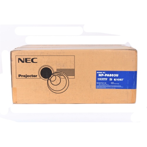 NEC PA803u 8000-Lumen Professional Installation Projector w/ 4K Support (New) box2