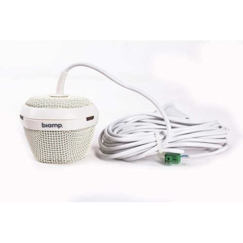 Biamp Devio DCM-1 Beamtracking Ceiling Microphone - White (New-Open Box) front2