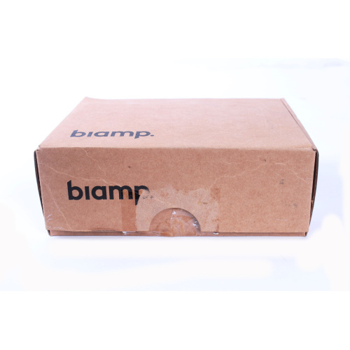 Biamp Devio DCM-1 Beamtracking Ceiling Microphone (Like Mint) in Original Box w/ Mounting Hardware - White box2