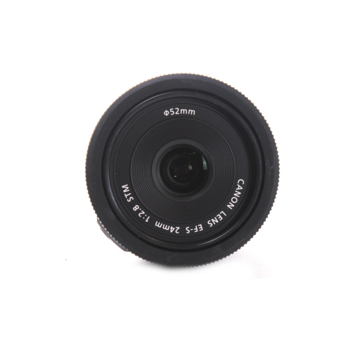 Canon EF-S 24mm f/2.8 STM Lens (In Original Box) front2