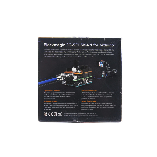 Blackmagic Design 3G-SDI Arduino Shield (New) boxback