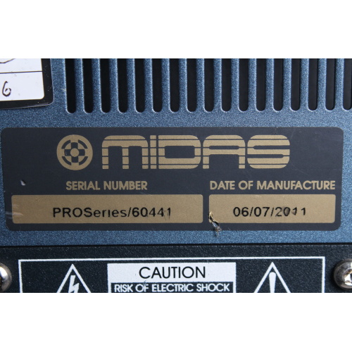 Midas Pro9-CC-TP Live Digital Console Control Centre with 88 Input Channels, 35 Mix Buses (#60441) w/ DL371 Audio Engine (#00421) & Wheeled Road Case (B-STOCK) label2
