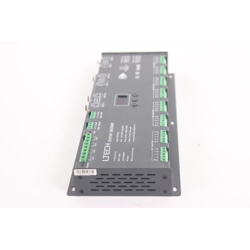 LTECH LT-932-OLED DMX512 Decoder-32 Channels Output 8 bit/16 bit w/ DC Cable Side1