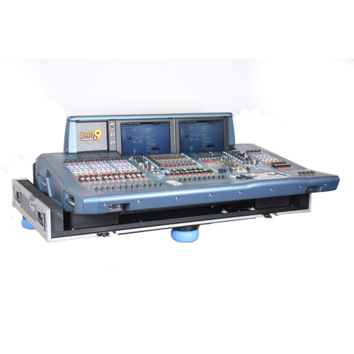 Midas Pro9-CC-TP Live Digital Console Control Centre with 88 Input Channels, 35 Mix Buses w/ DL371 Audio Engine & Wheeled Road Case (B-STOCK) Main1