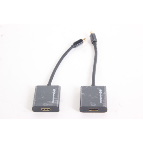 Pair of Cable Matters Mini DisplayPort to HDMI Adapter main