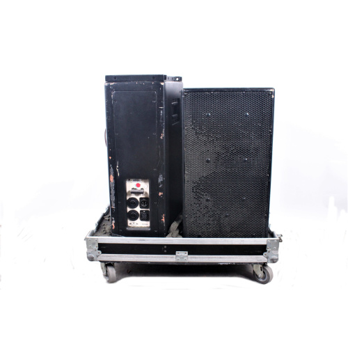 EAW KF300isR 12" Full Range Loudspeaker System (Pair) BAD LOWS w/ Road Case box1