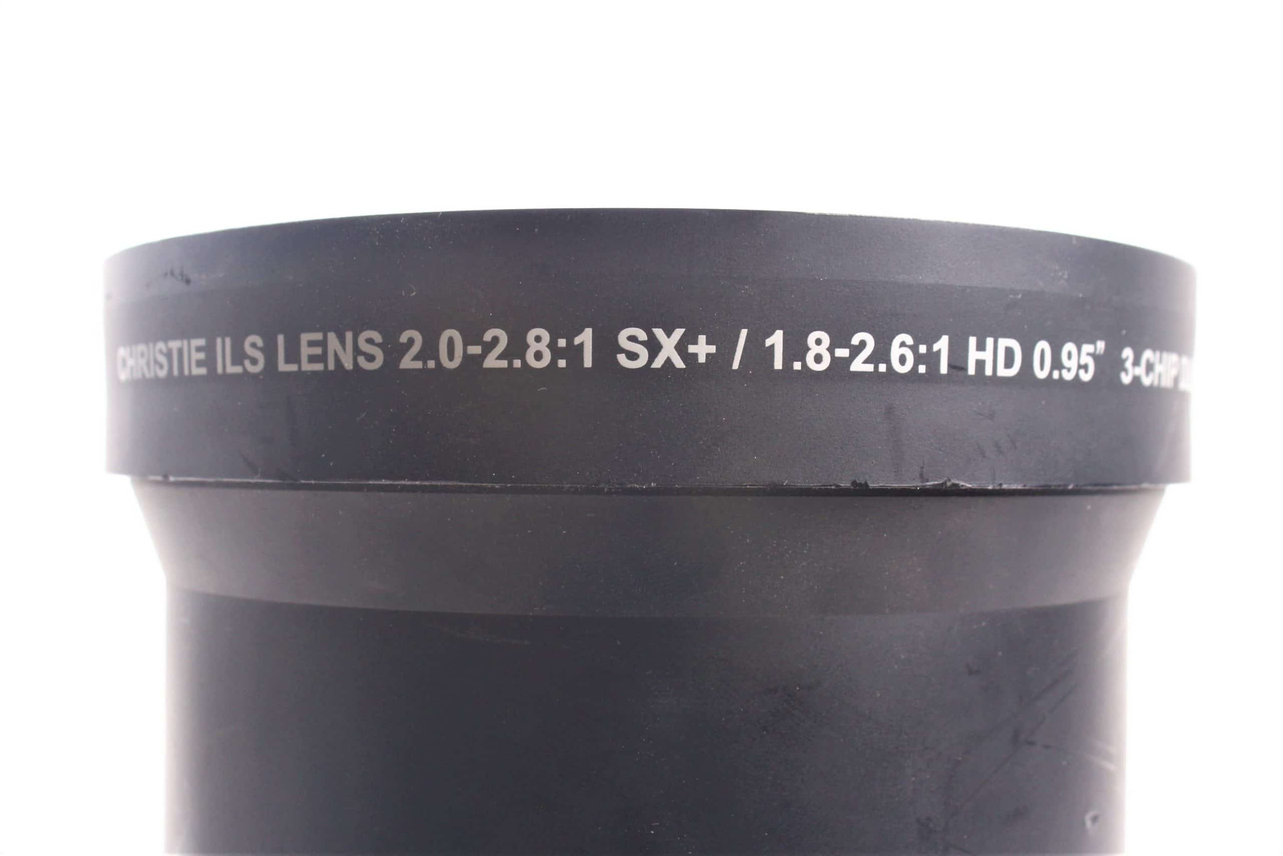 Christie ILS Lens 2.0-2.8:1 SX+ / 1.8-2.6:1 HD 3-Chip DLP