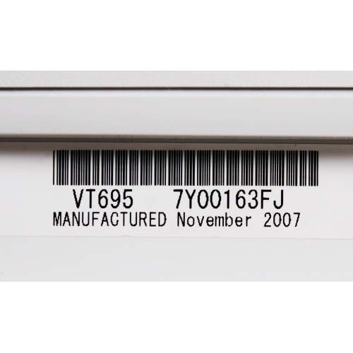 NEC VT695 XGA (1024 x 768) LCD Multimedia Projector 2500 ANSI Lumens label