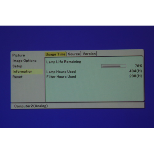 NEC VT695 XGA (1024 x 768) LCD Multimedia Projector 2500 ANSI Lumens ophours