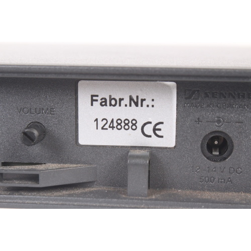 Sennheiser EM-1031U Receiver in Hard Case label2
