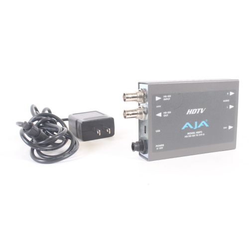AJA HDP2 HD/SD-SDI to DVI-D Converter in Hard Case pair1