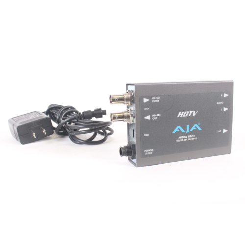 AJA HDP2 HD/SD-SDI to DVI-D Converter in Hard Case main