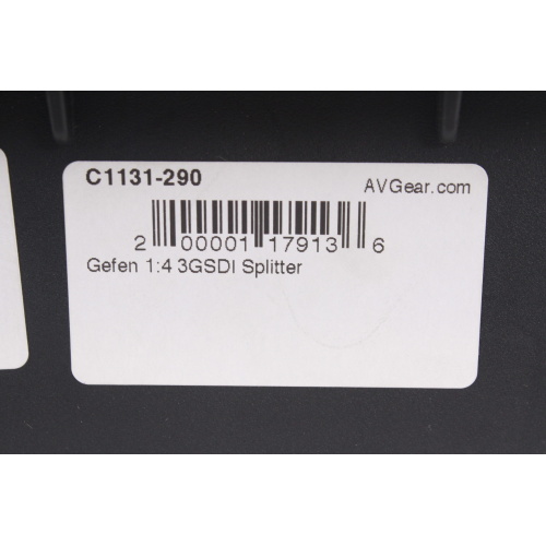 Gefen 1:4 3GSDI Splitter label1
