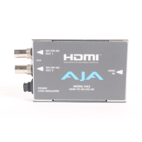 AJA HA5 HDMI to SD/HD-SDI front1