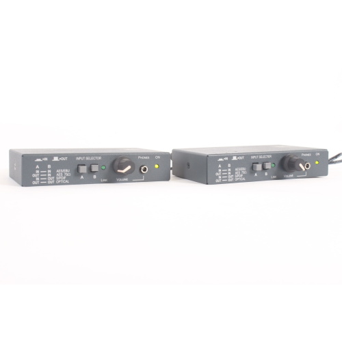 (2) Kramer DigiTools 641ON Digital to Analog Audio Converters in (1) B&W Hard Case pair1