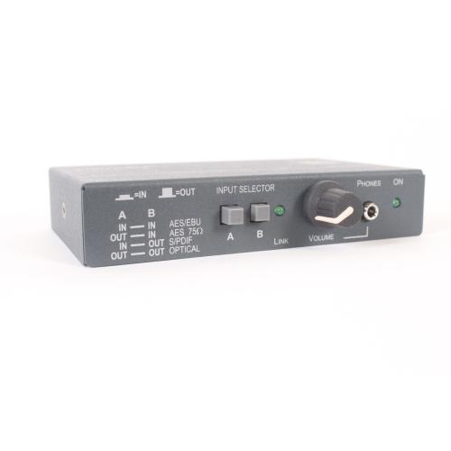 (2) Kramer DigiTools 641ON Digital to Analog Audio Converters in (1) B&W Hard Case front2