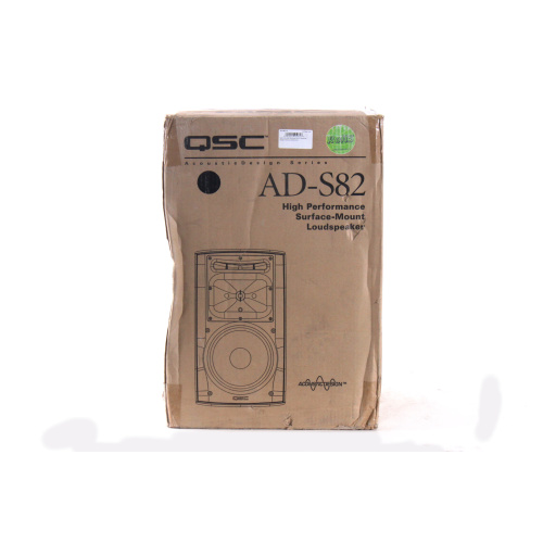 QSC AD-S82 Surface Mount Speaker (Slight Mid/Low Distortion) box side2