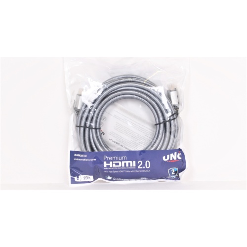 Uno Innovations 25ft Ultra High Speed HDMI Cable with Ethernet in Original Packaging front