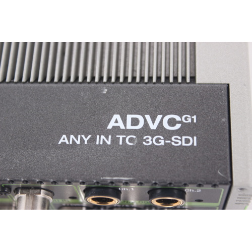 Grass Valley ADVC G1 Any In to SDI Multi-Functional Converter / Upconverter with Frame Sync label
