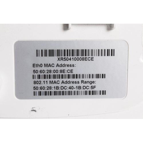 Xirrus Avaya XR520 802.11ac Wireless Access Point PoE label
