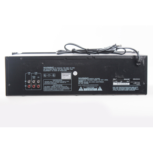 Denon DN-610F CD/Cassette Player back