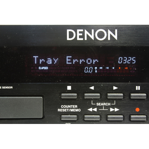 Denon DN-T625 Professional CD & Cassette Player/Recorder (Tray Error) tray error