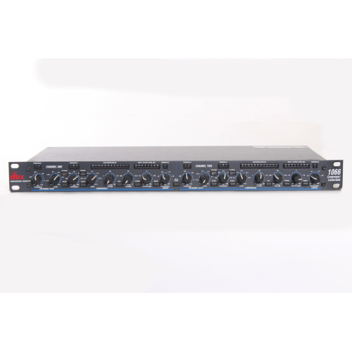 dbx 1066 Dual-Channel Compressor/Limiter/Gate (Bad Channel Two) front2