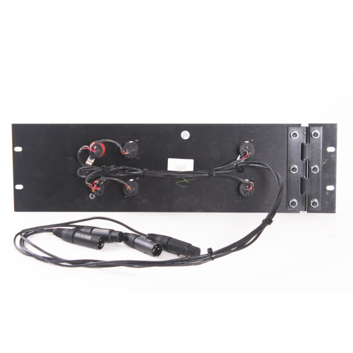 Whirlwind 2-Channel 3-Pin XLR Rack Plate back