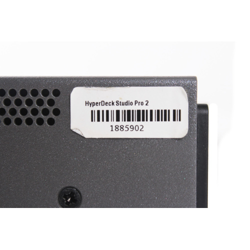 Blackmagic Design Hyperdeck Pro 2 4k UHD SSD Recorder (FOR PARTS) label