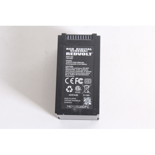 Red Digital Cinema RedVolt 740-0020 14.8V Rechargeable Li-ion Battery label