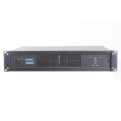 QSC CX1102 2-channel 1100W Power Amplifier front2