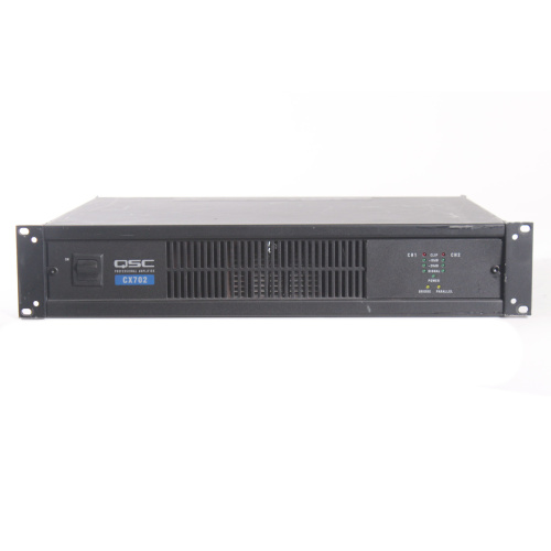 QSC CX702 2-channel 700W Power Amplifier front2