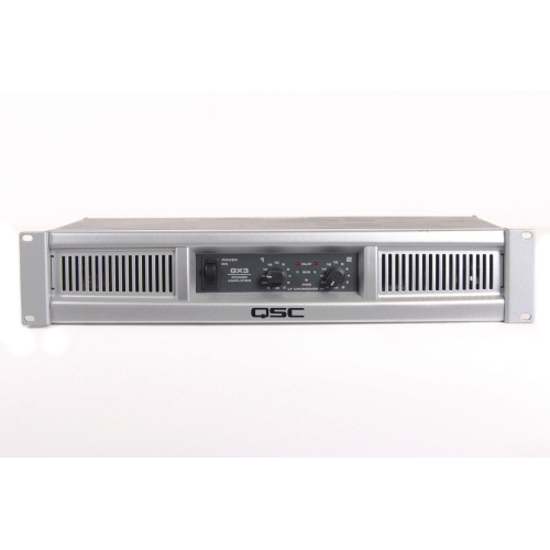 QSC GX3 Two-Channel Stereo Power Amplifier - 425W Per Channel front2
