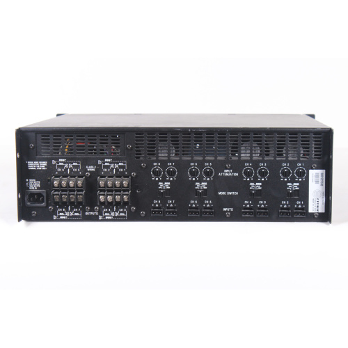 Crown Audio CTs 8200 - Eight Channel Power Amplifier - 160W per Channel back