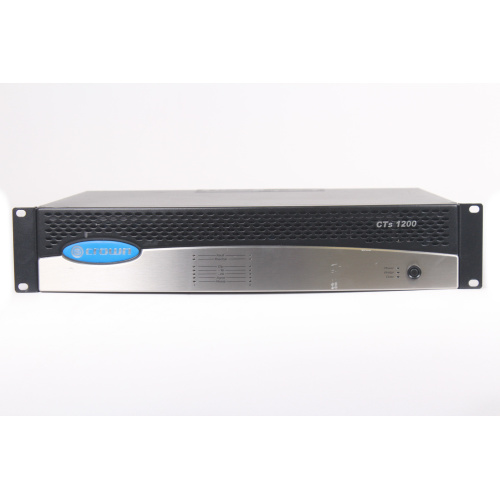 Crown CTs 1200 Two-Channel Amplifier (Missing Channel 2 Input) front2