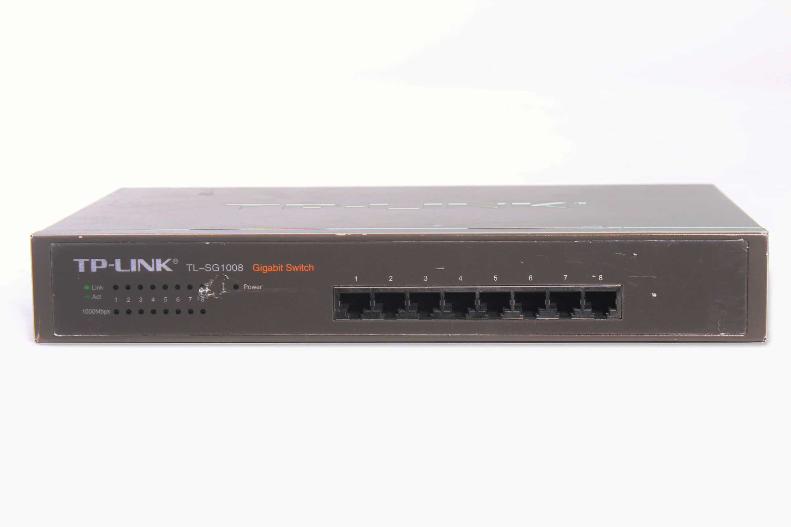 TP-Link TL-SG1008 Switch 8p Gigabit Rackeable 1ur