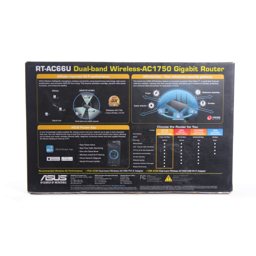 Asus RT-AC66U B1 Wireless Dual Band Gigabit Router box4