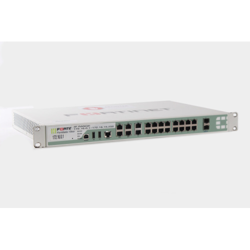 FORTINET FG-100D Security Firewall Appliance VPN 16 Port Gigabit Ethernet 2x SFP 2x WAN 2x HA main