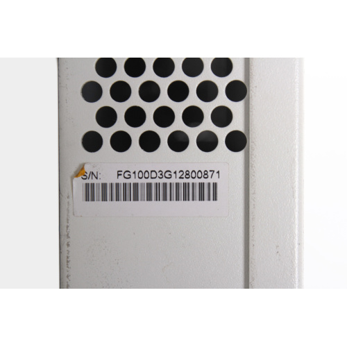 FORTINET FG-100D Security Firewall Appliance VPN 16 Port Gigabit Ethernet 2x WAN 2x HA (Missing Bracket) label