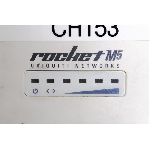 Ubiquiti Rocket M5 AirMax. Powerful AirMax BaseStation Platform 150Mbps+ TCP (not in box) (no female coaxial cable) (No power cord) (FOR PARTS) label