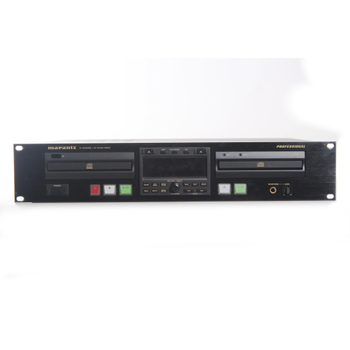 Marantz CDR510 Dual Bay CDR/RW Recorder & CD Player w/ MP3 Compatibility & Pitch Control and Remote Control front2
