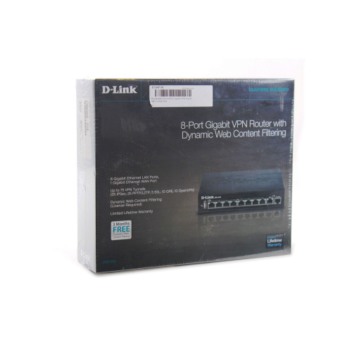 D-Link DSR-250 8-Ports Gigabit VPN Router with 1x Wan Port (Mint in Original Box) main