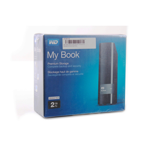 WD WDBFJK0020HBK-NESN 2TB My Book Desktop External Hard Drive (Mint in Original Box) main