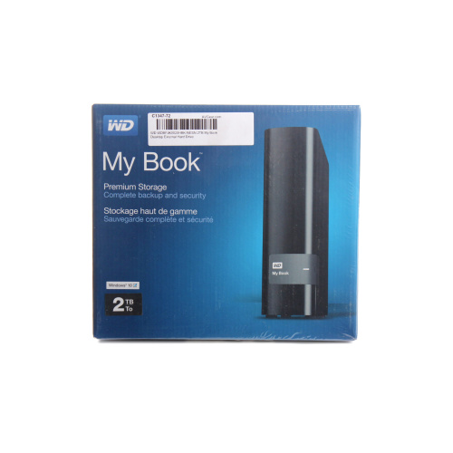 WD WDBFJK0020HBK-NESN 2TB My Book Desktop External Hard Drive (Mint in Original Box) front1