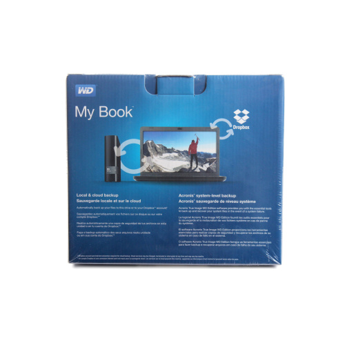 WD WDBFJK0020HBK-NESN 2TB My Book Desktop External Hard Drive (Mint in Original Box) back